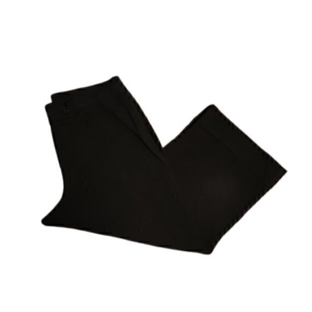 [GNW] Black Hi Rise Dress Capris - Size 8